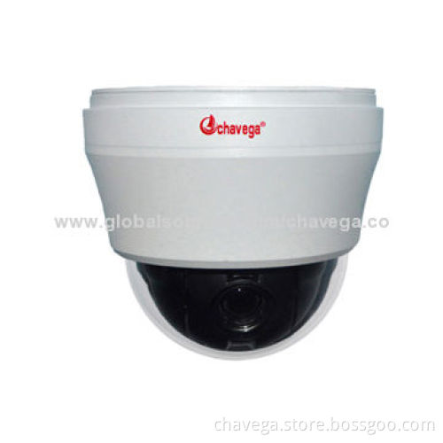 1000TVL sony CCD mini medium PTZ CCTV p2p IP dome camera, with 10x optical and 10x digital zoom